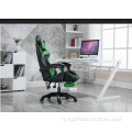 Chaise de course de bureau à prix départ usine Chaise de jeu ergonomique avec repose-pieds